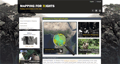 Desktop Screenshot of mappingforrights.org